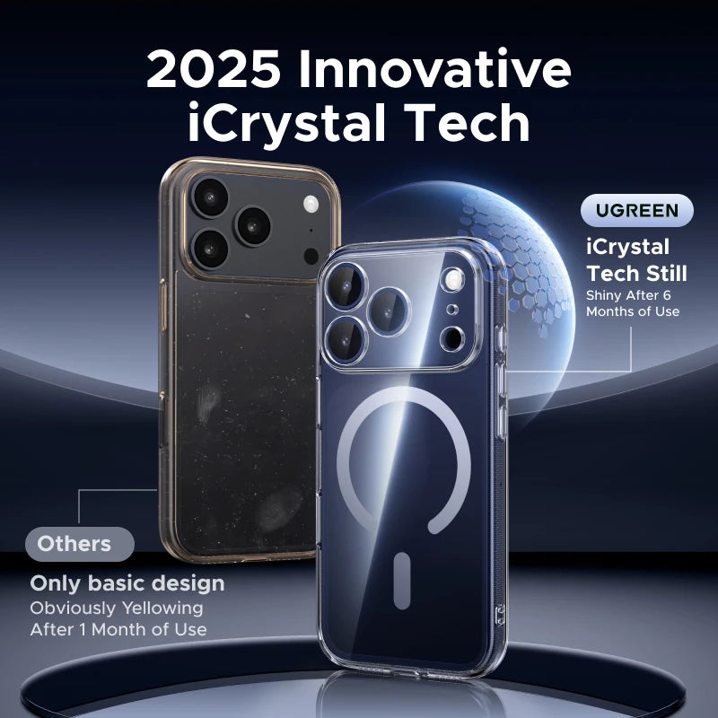 OmniClear: Crystal Magnetic Case for iPhone