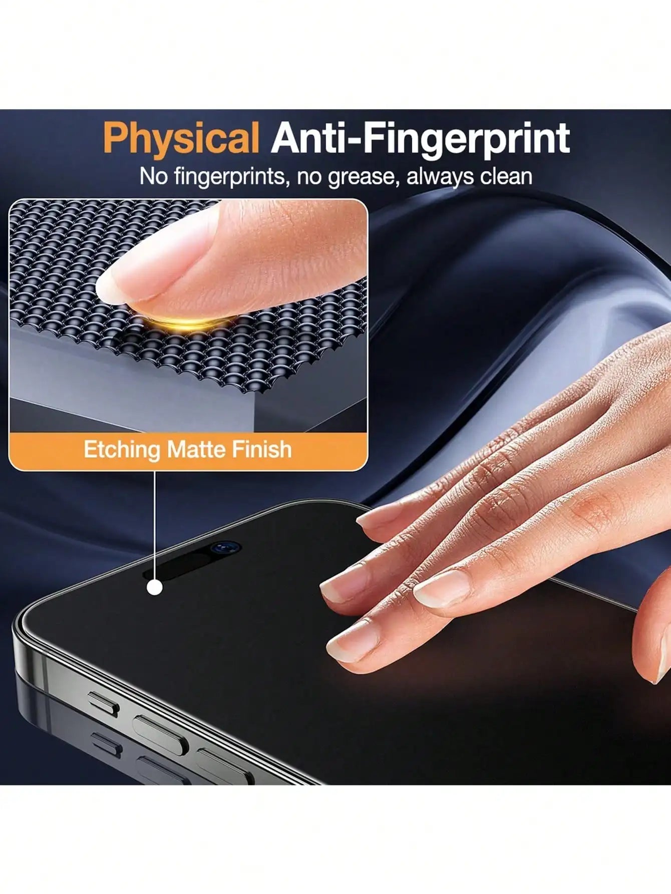 OmniGlass: Privacy Matte Screen Protector | for iPhone