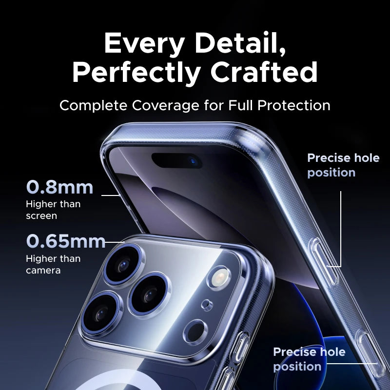 OmniClear: Crystal Magnetic Case for iPhone