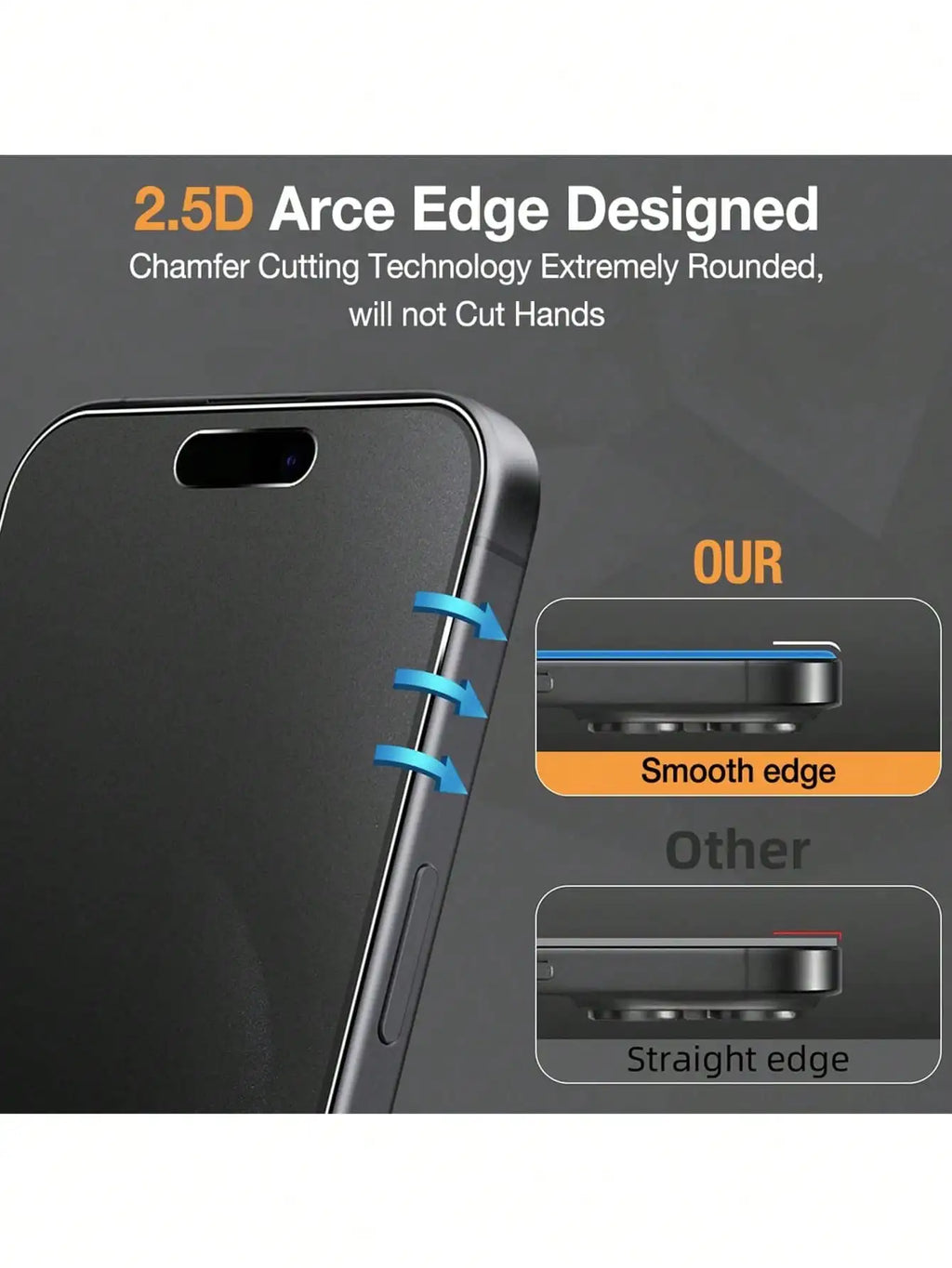 OmniGlass: Privacy Matte Screen Protector | for iPhone